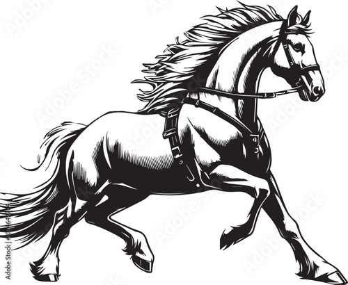 Cheval Canadian Vector