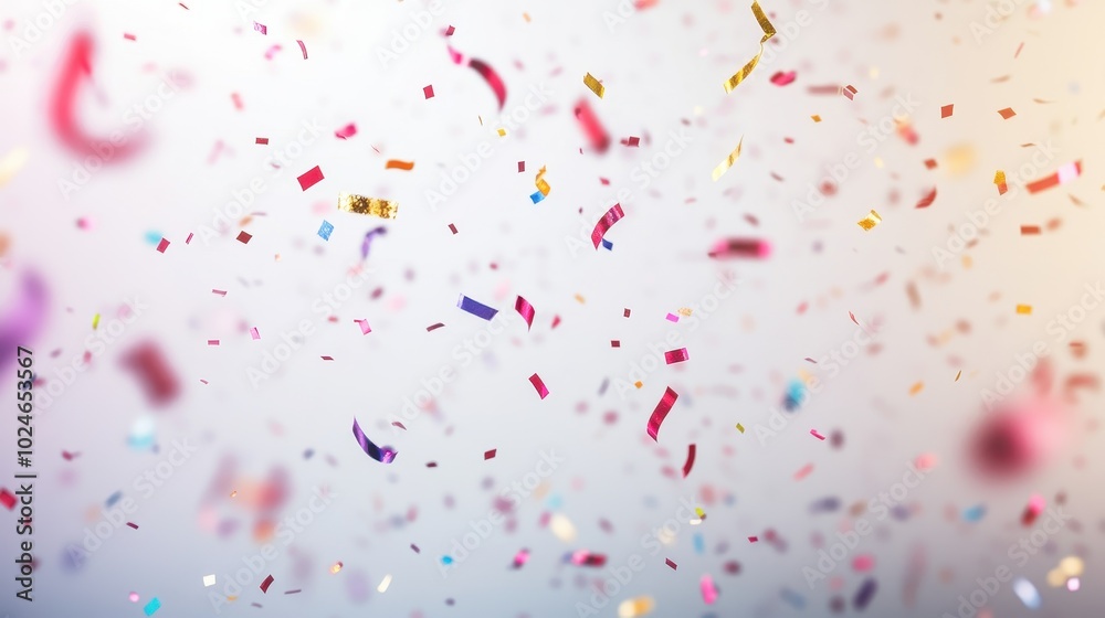 Vibrant Confetti Celebration Vibrant Confetti Celebration