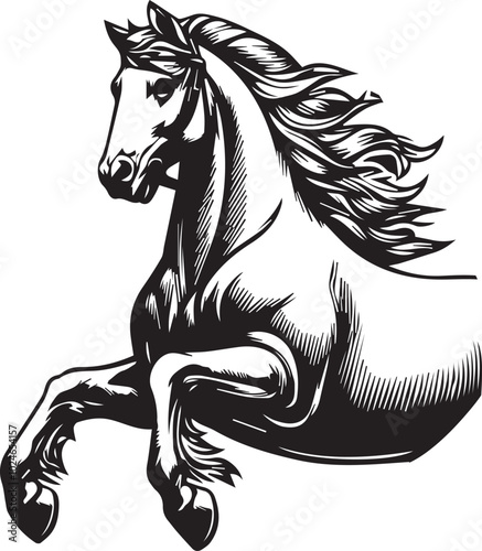Cheval Canadian Vector