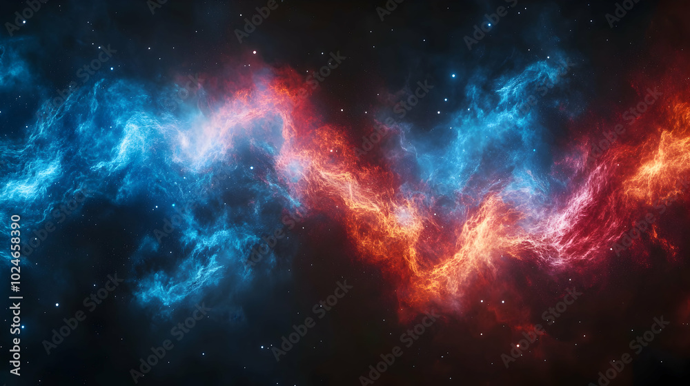 background with space