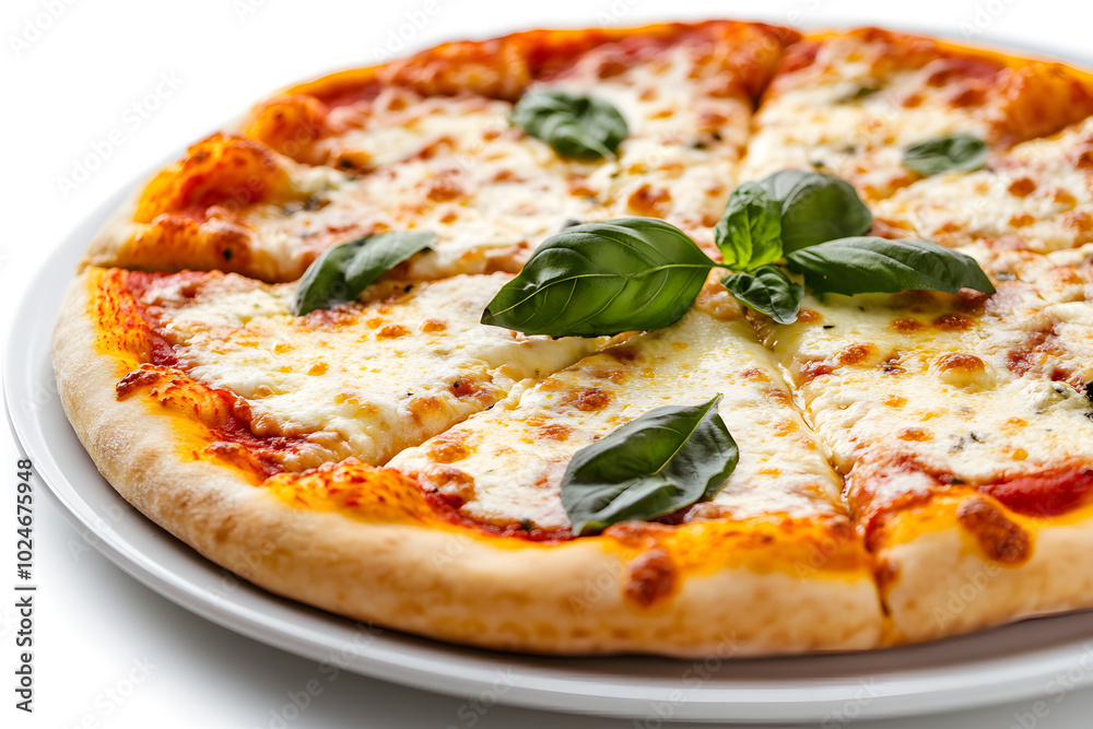 Cheese Pizza Slice Being Pulled with Melting Mozzarella isolated on white Cheese Pizza Slice Being Pulled with Melting Mozzarella isolated on white