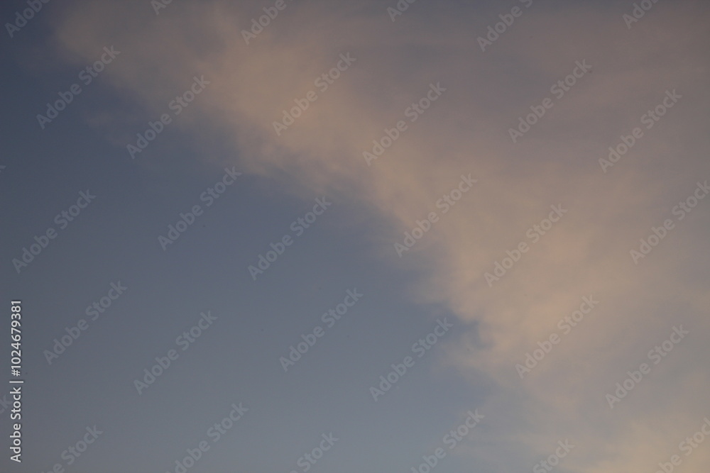 beautiful orange cloudy afternoon bright blue clouds, warm, sunset beautiful orange cloudy afternoon bright blue clouds, warm, sunset