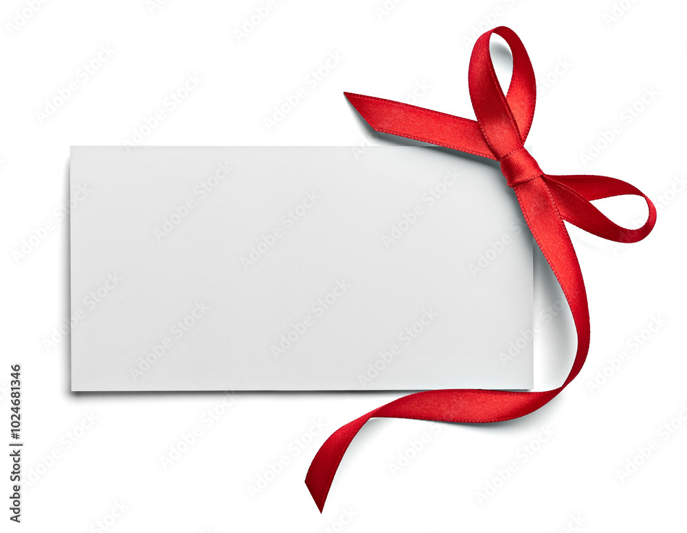 ribbon bow card note chirstmas celebration greeting ribbon bow card note chirstmas celebration greeting