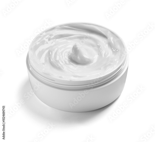  white cream container jar beauty moisturizer skin