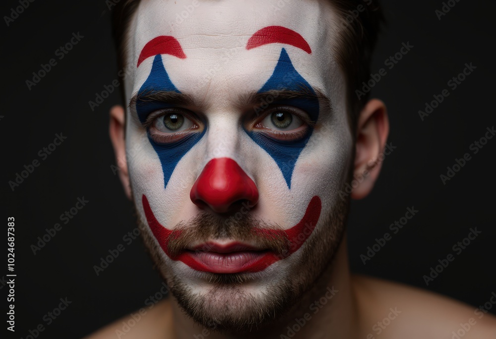 portrait of a person with a mask portrait of a person with a mask