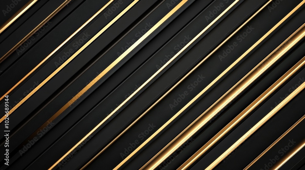 A sleek design featuring diagonal golden stripes against a black background, ideal for modern graphics. A sleek design featuring diagonal golden stripes against a black background, ideal for modern graphics.