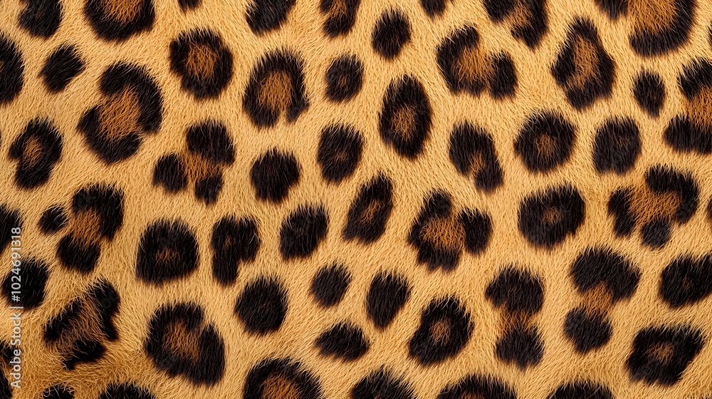 Leopard Skin Texture with Vibrant Spots and Luxurious Wild Appeal Leopard Skin Texture with Vibrant Spots and Luxurious Wild Appeal