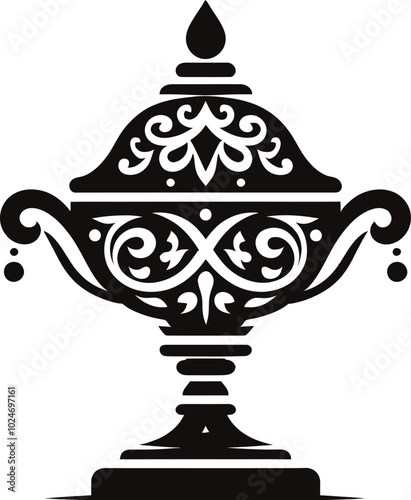 illustration of a lamp