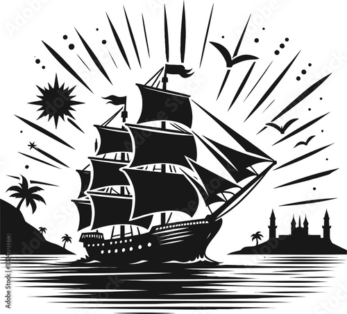 ship silhouette