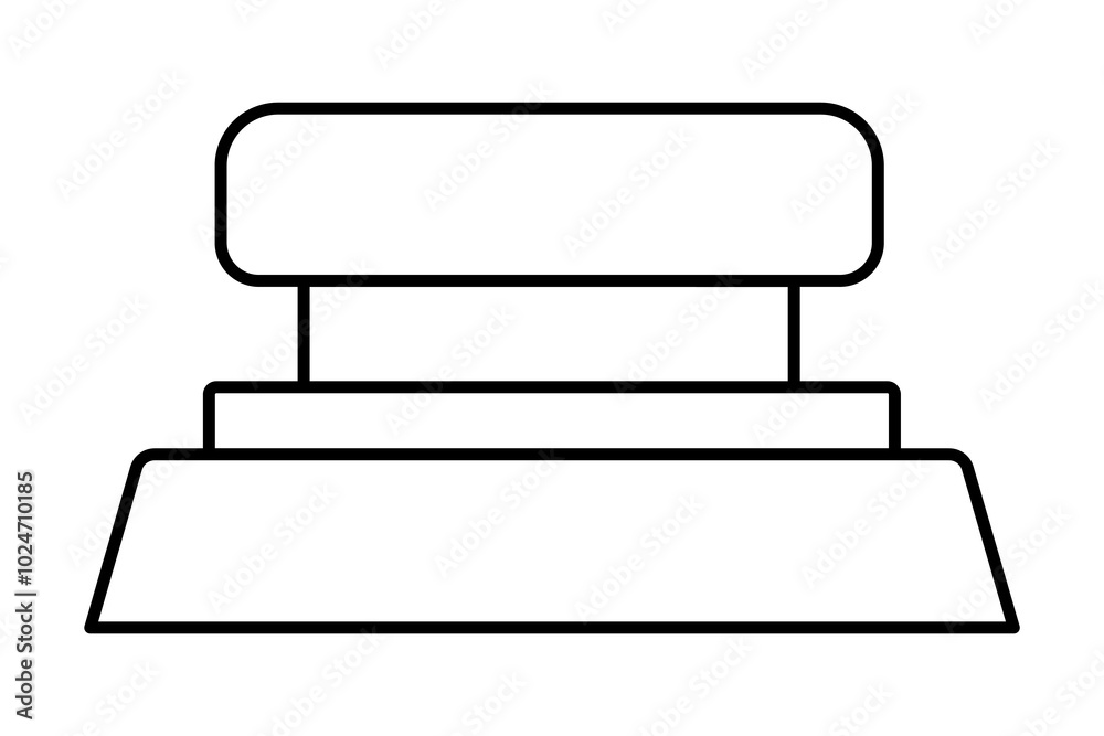 Hand drawn cute outline illustration emergency caution red button. Danger alarm pressbutton. Flat vector problem warning sign line art doodle. Security breach. Stop signal. Launch or start. Isolated. Hand drawn cute outline illustration emergency caution red button. Danger alarm pressbutton. Flat vector problem warning sign line art doodle. Security breach. Stop signal. Launch or start. Isolated.