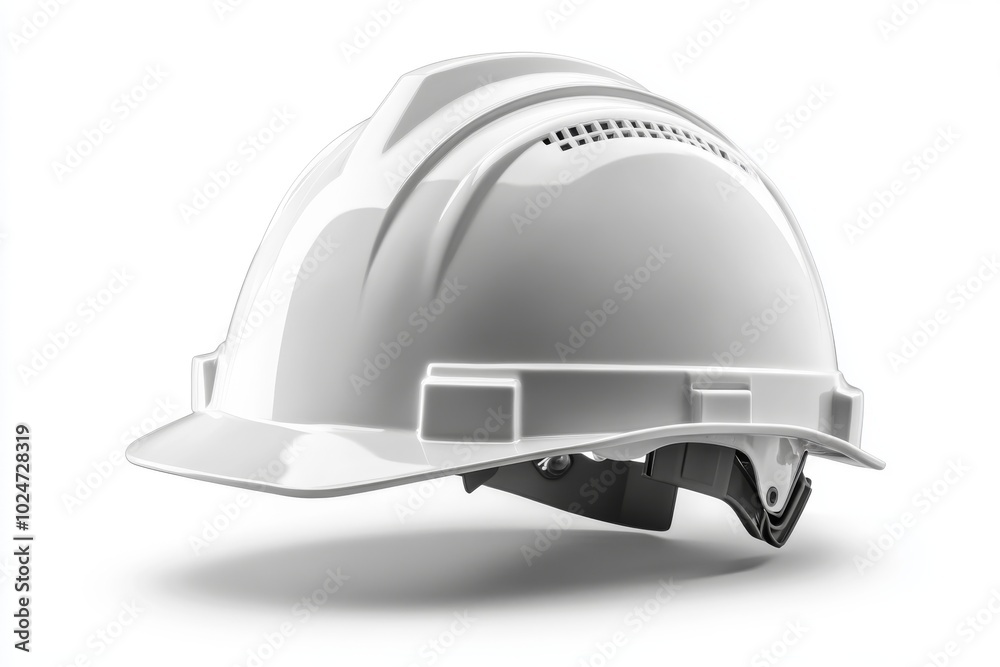 White Hard Hat Safety Helmet Construction Worker Industrial Safety Equipment White Hard Hat Safety Helmet Construction Worker Industrial Safety Equipment