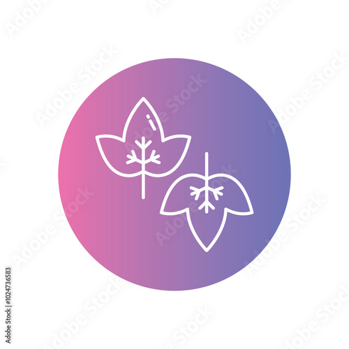 Ivy vector icons stock illustration