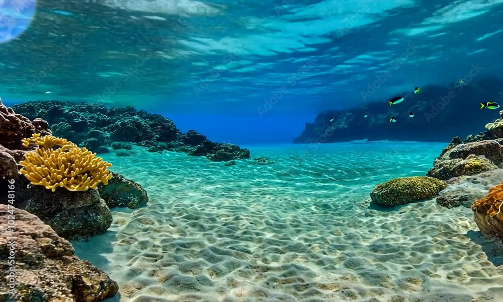 Underwater Paradise: A Glimpse into the Crystal Clear Depths Underwater Paradise: A Glimpse into the Crystal Clear Depths