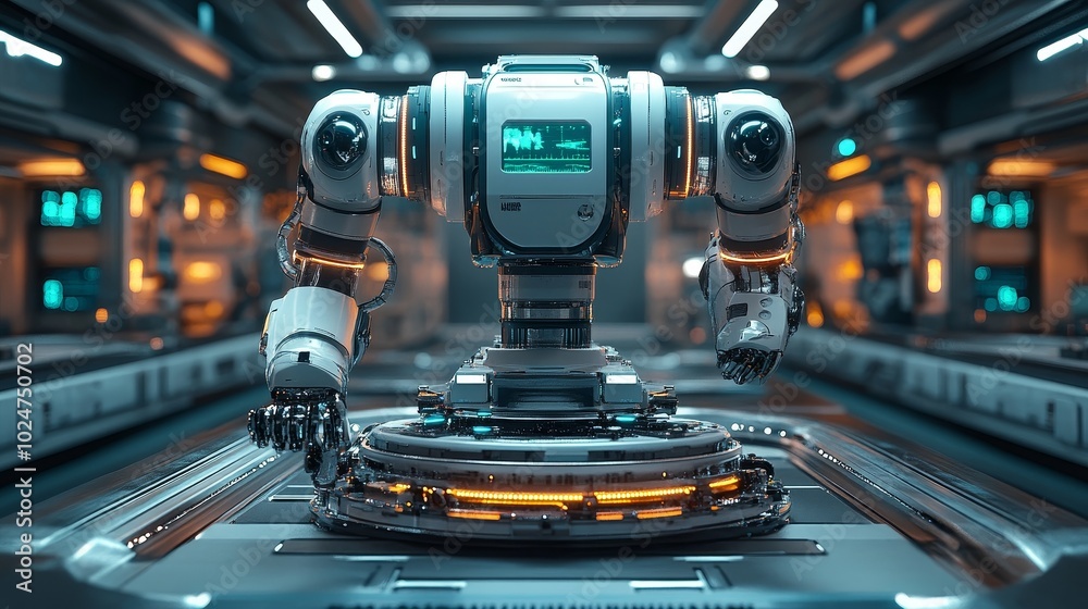 An advanced robotic surgical system with 3D rendering and lighting control, highlighting cutting-edge innovations in medical technology, precision surgery, and future medical solutions. An advanced robotic surgical system with 3D rendering and lighting control, highlighting cutting-edge innovations in medical technology, precision surgery, and future medical solutions.