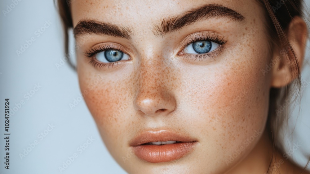 Natural beauty concept for spring design in digital media and beauty salons Natural beauty concept for spring design in digital media and beauty salons