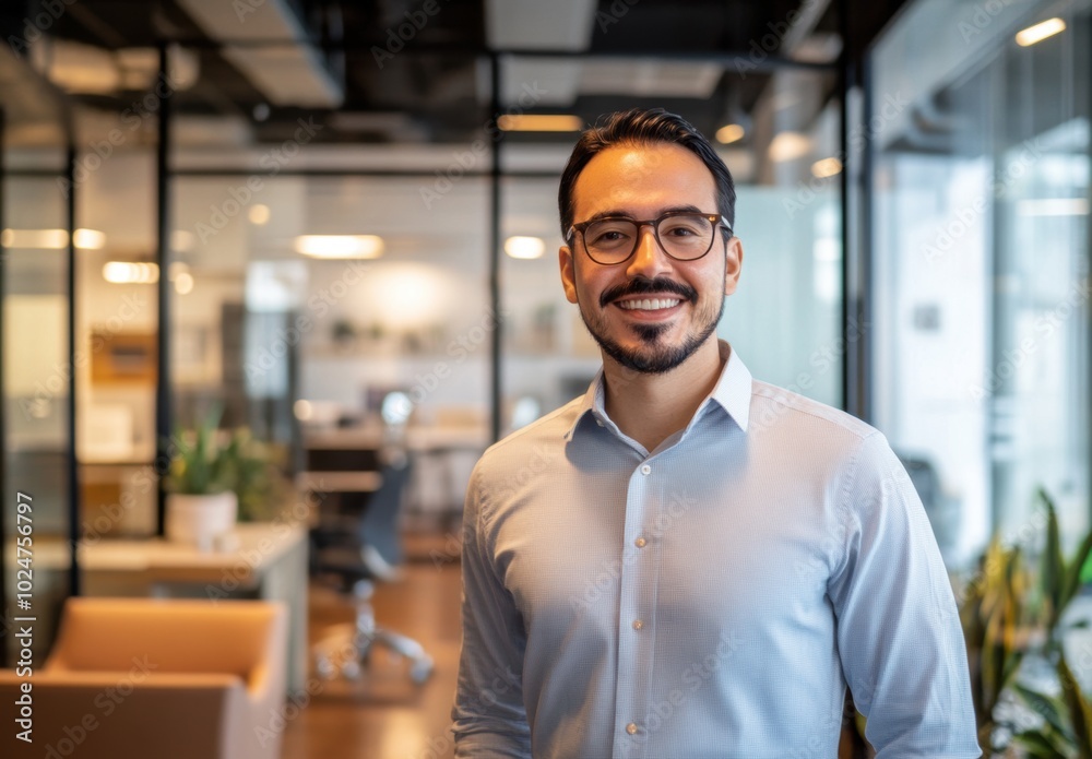 Obraz premium Businessman Smiling.
