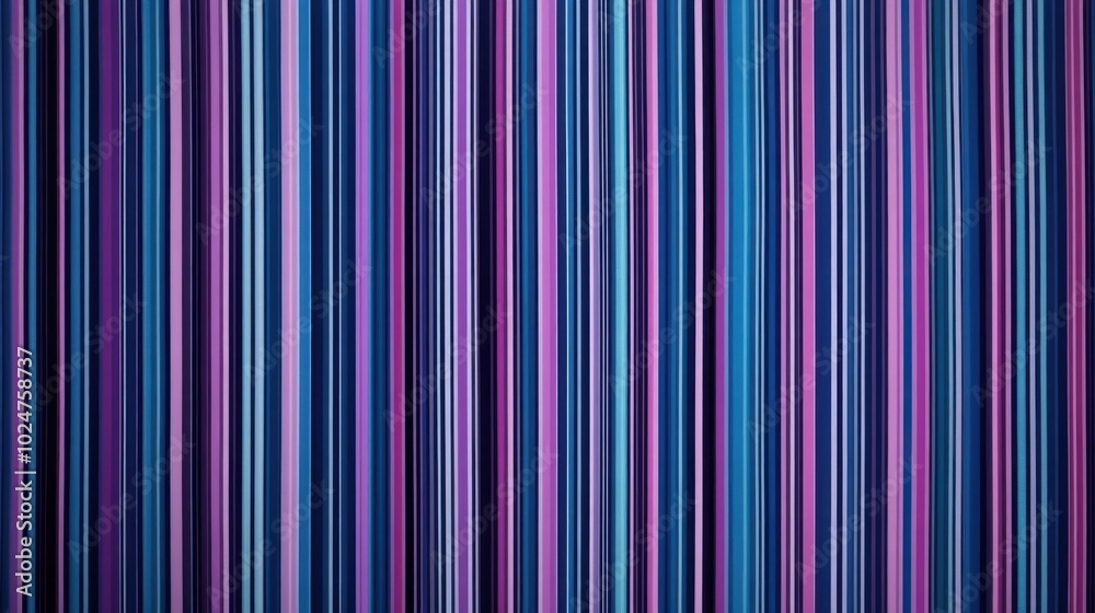 A vibrant abstract pattern of vertical stripes in various shades of blue and purple. A vibrant abstract pattern of vertical stripes in various shades of blue and purple.