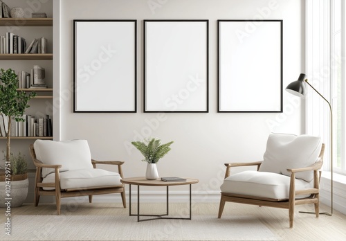 Minimalist Living Room.