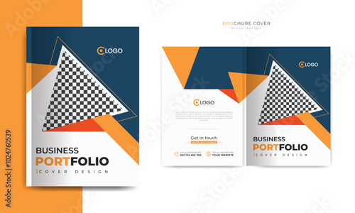 Portfolio Cover Design Template for business