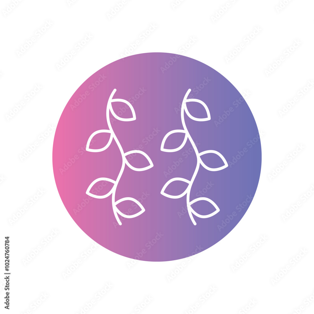 Vine vector icons stock illustration