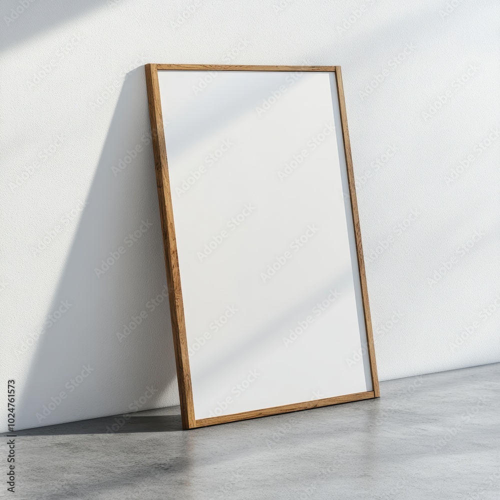 Blank Picture Frame Mockup. Blank Picture Frame Mockup.