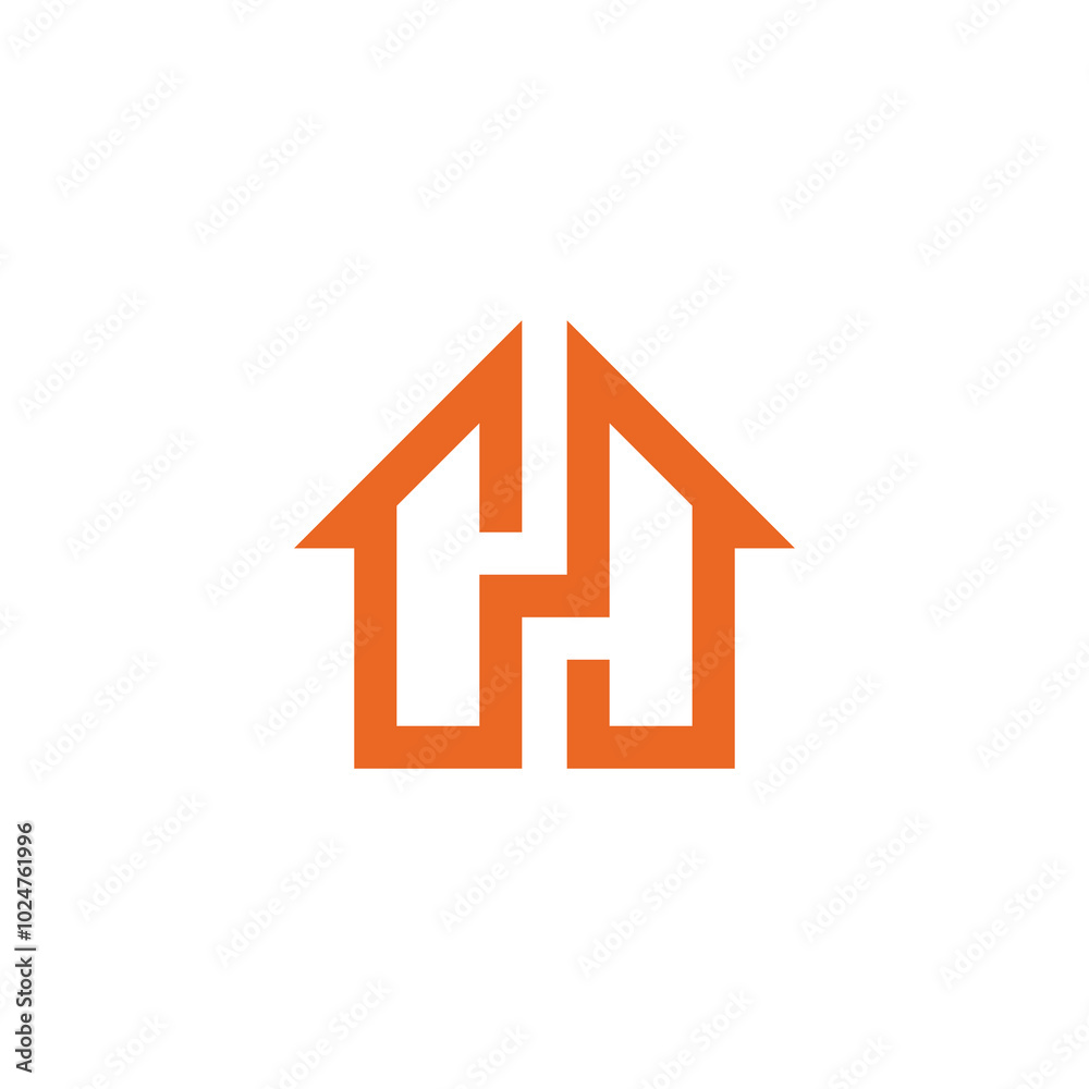 Home House Letter H Logo Design vector template Home House Letter H Logo Design vector template