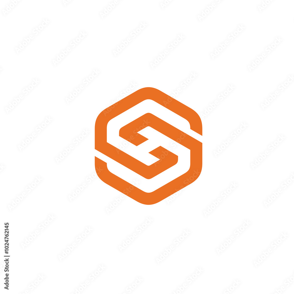 Hexagon Letter S Logo design vector template Hexagon Letter S Logo design vector template