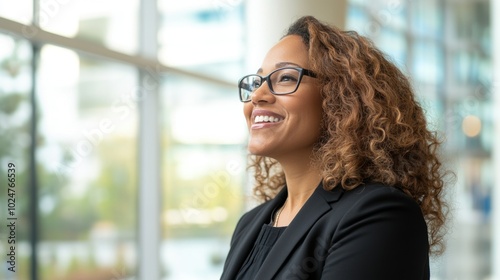 Businesswoman Smiling.