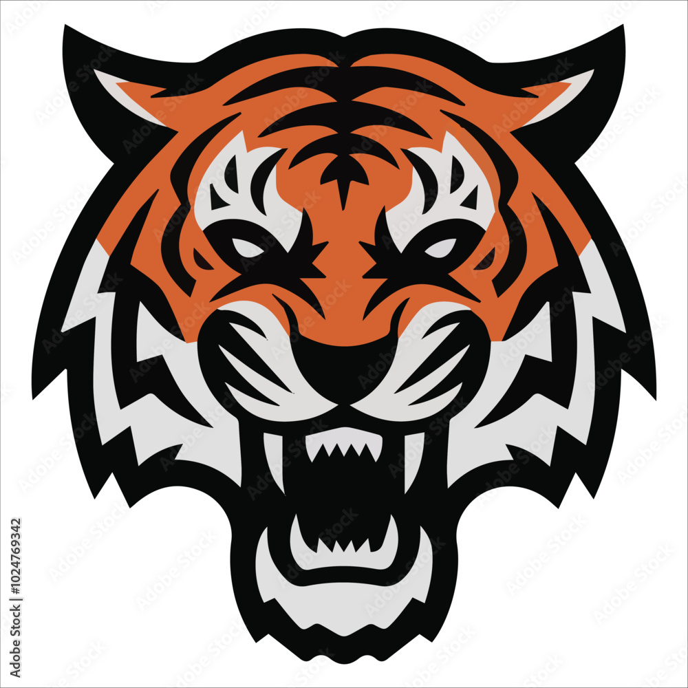 Obraz premium head of tiger