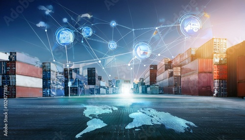 modern logistics management with digital tools