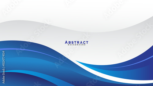 Abstract blue and white vector background, Design for prints, posters, cards, etc. Vector.