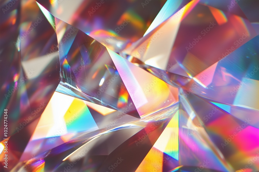 abstract prism light reflection by generative ai abstract prism light reflection by generative ai