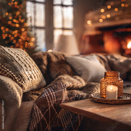 Cosy Christmas interior