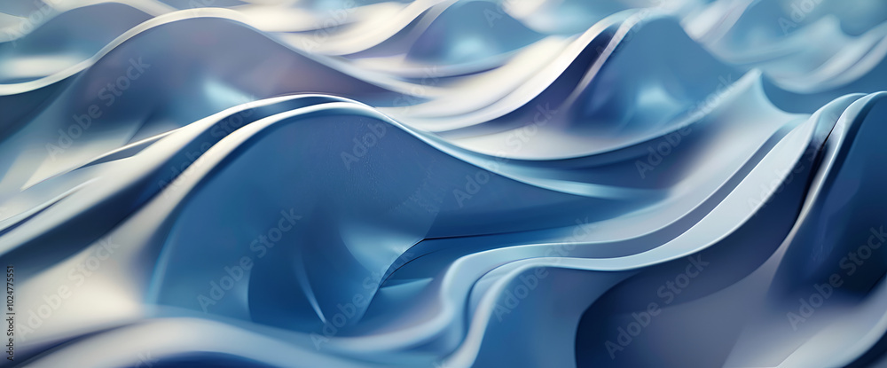 Obraz premium Abstract colorful liquid wave background, holographic surface ,Texture, graphic and blue waves for 3d pattern, art or abstract wallpaper, design or digital