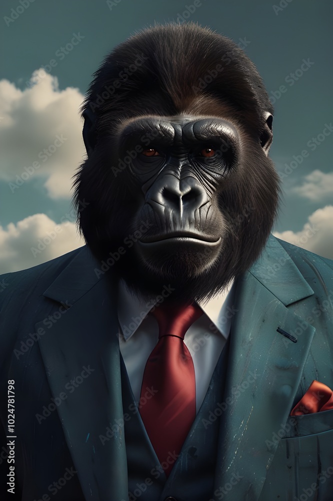 Mafia animals, animals in suits, gangster animals. Lions, monkeys, gorillas, wolves, tigers, and other animals wearing suits. AI images. Mafia animals, animals in suits, gangster animals. Lions, monkeys, gorillas, wolves, tigers, and other animals wearing suits. AI images.