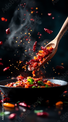 Spicy laal maas, a fiery Rajasthani mutton curry with a deep red color from dried chilies