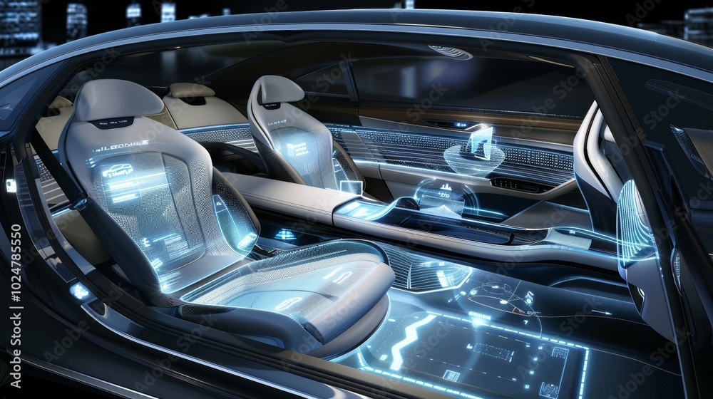 Advanced Driver Assistance System Cutaway Diagram Advanced Driver Assistance System Cutaway Diagram