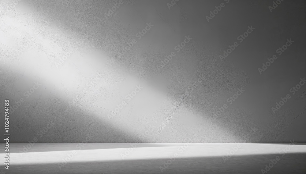 Minimalist interior with soft light and textured wall Minimalist interior with soft light and textured wall