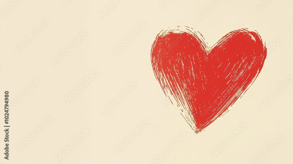 Vibrant Heart: A Symbol of Love and Passion