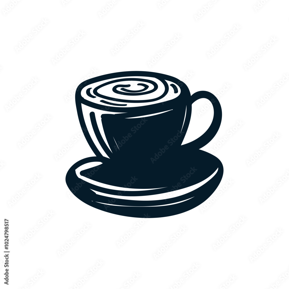 Coffee cup icon, tea cup logo, Hand-drawn symbols, vector illustration silhouette image template.eps 10. Coffee cup icon, tea cup logo, Hand-drawn symbols, vector illustration silhouette image template.eps 10.