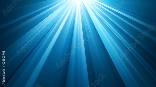 3D radiation light burst rays gradient blue stripes texture abstract web background