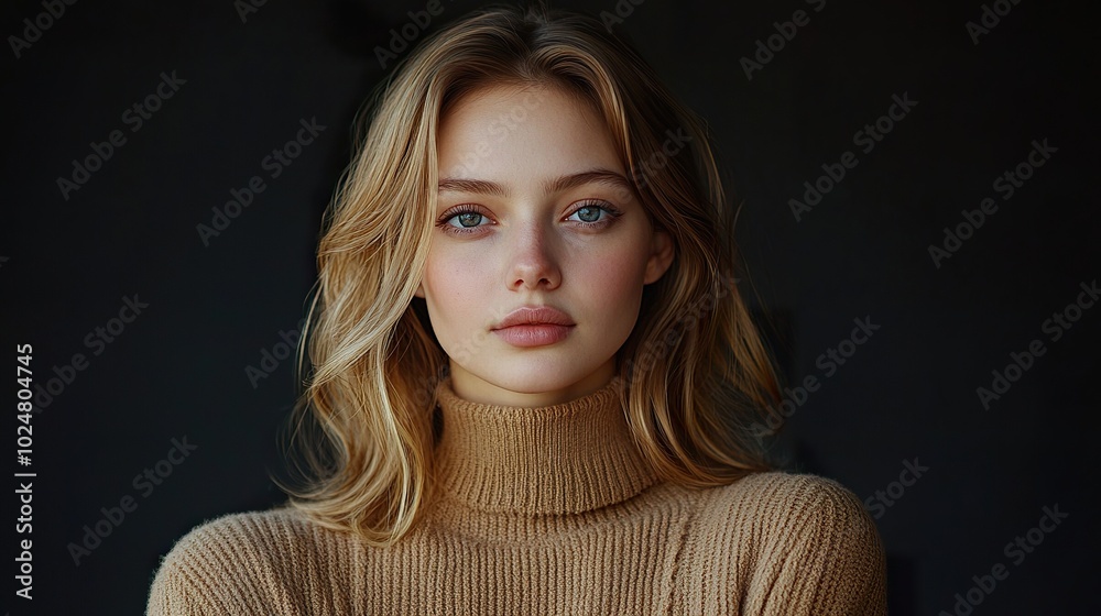 Stylish Ukrainian Woman in Contemporary Fashion