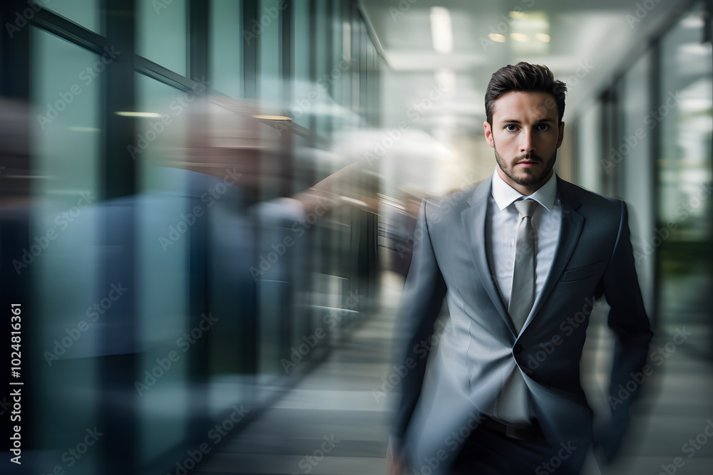 man running through office, man running through office while working, man in a suit in a office stressed man running through office, man running through office while working, man in a suit in a office stressed