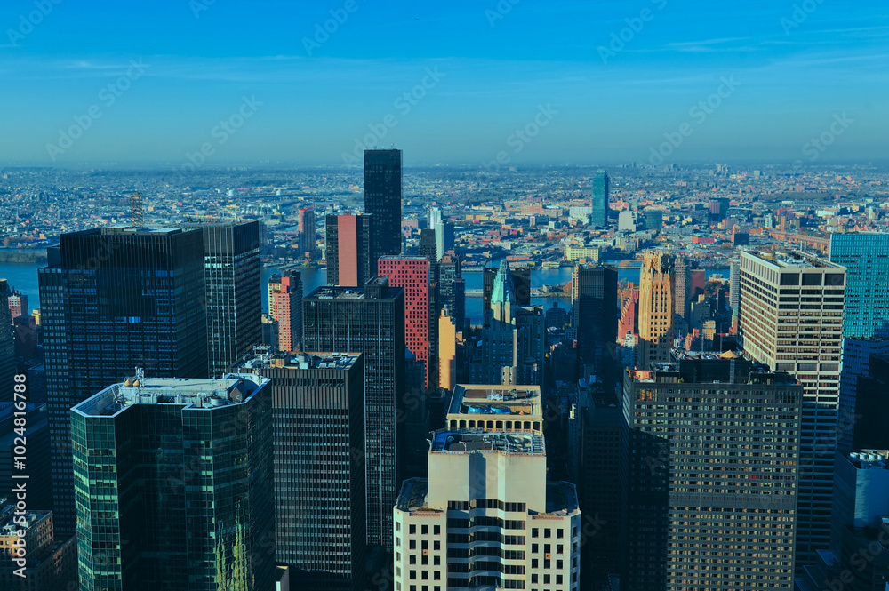 Fototapeta premium city skyline