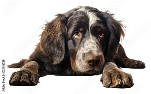 PNG Dog spaniel animal mammal. photo