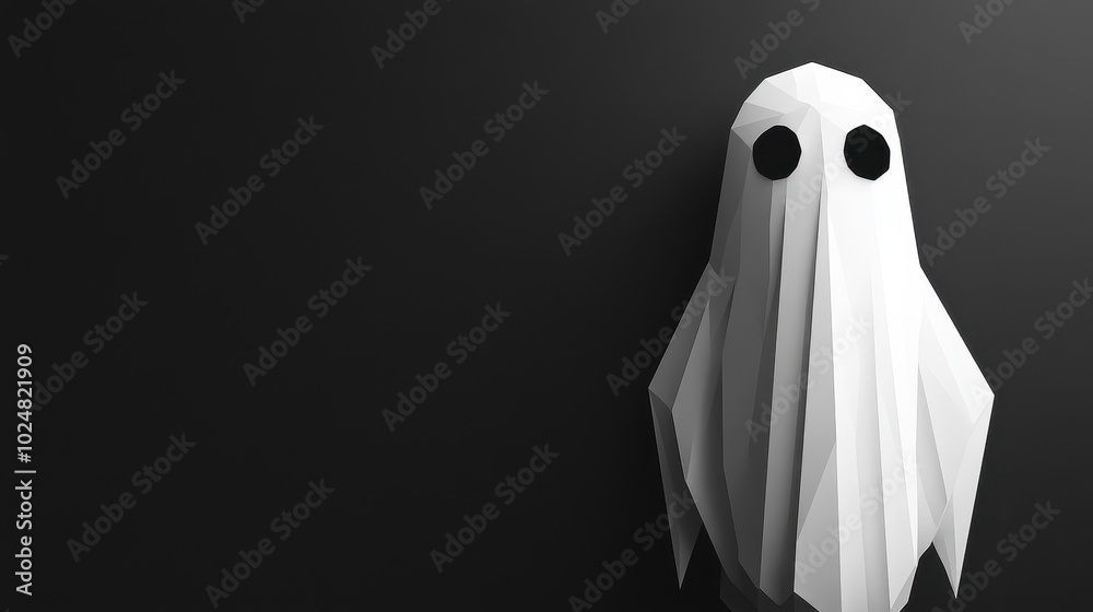 Ghostly Apparition in the Darkness Ghostly Apparition in the Darkness
