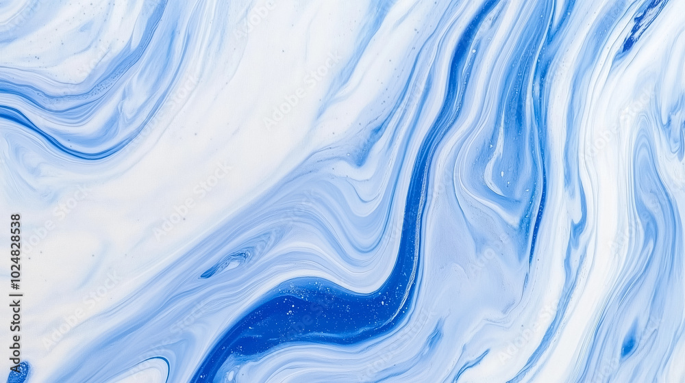 A fluid abstract pattern in blue and white tones resembling water or marble. The swirling patterns suggest a natural flow, evoking tranquility and gentle movement. A fluid abstract pattern in blue and white tones resembling water or marble. The swirling patterns suggest a natural flow, evoking tranquility and gentle movement.