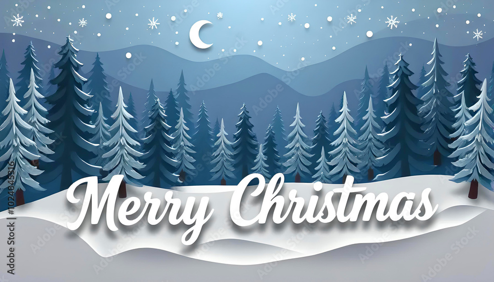 Fototapeta premium Illustration pour Noël 