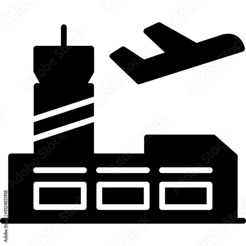 Airport Terminal Icon