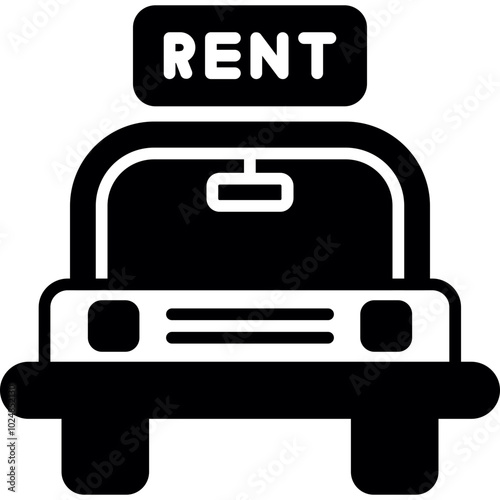 Rental Car Icon